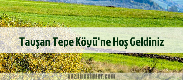 Tavşan Tepe Köyü'ne Hoş Geldiniz